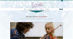Desktop Screenshot of musicarteta.com
